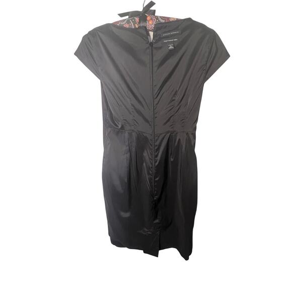 Banana Republic Womens 2 Virgin Wool Sheath Stretch Lined Dark Academia Midi - Picture 5 of 9